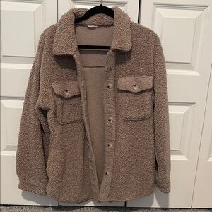 Hem & Thread Sherpa Jacket